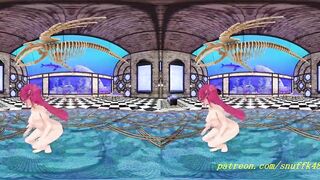 VR180 mmd Marine Nude Dance 3d hololive Hentai
