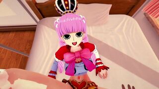 POV Perona Rides Dick For Fat Load - One Piece