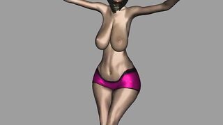 Belly Dancer CGI 3D