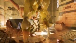 3D FUTA - Laersect & Orc (shortie)