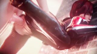 Femshep Anal Creampie (Animation With Sound)