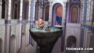 Sexy 3D Elf Gets Her Tits and Pussy Fucked