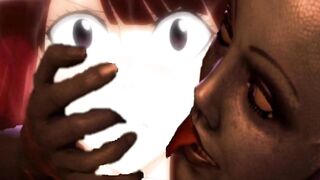 Irene Belserion gets gangbang and bukkake by the Asari