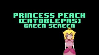 Princess Peach (Catoblepas) Green Screen