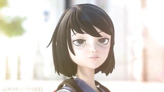 Hot Hentai Babe Has To Fuck Her New Friend In Public