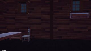 Elf exposes her breasts in Hentai game Life with Demon Girls