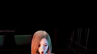 3D HQ Big Tits Firm Tits Growth Breast Expansion Blonde POV Sex w/ Sound added