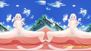 VR180 mmd Gura nude Dance 3d hololive Hentai