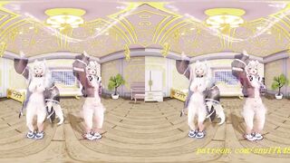 VR180 mmd FuwaMoco Dance 3d hololive Hentai