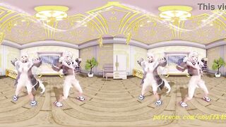 VR180 mmd FuwaMoco Dance 3d hololive Hentai
