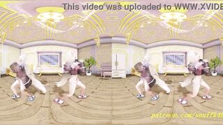 VR180 mmd FuwaMoco Dance 3d hololive Hentai