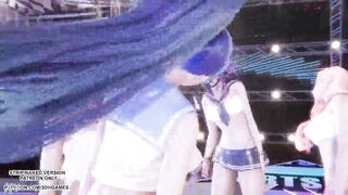 [MMD] SECRET NUMBER - WHO DIS Ahri Akali Seraphine Kaisa Evelynn Sexy Kpop Dance League of Legends Hentai Uncensored 4K 60FPS