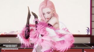 [MMD] Soojin - Agassy Seraphine Sexy Kpop Dance League Of Legends Uncensored Hentai