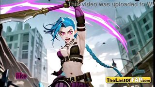 Jinx Breaks Goku’s power cock : Wild Blowjob, Hard Anal & Massive Facial in the Wasteland – AI Hentai Uncensored