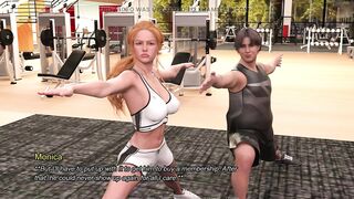 How to Lose Ones Virginity 4 - Monica Trying to Seduce Leo but He Escaped as He Can Read Her Mind