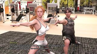 How to Lose Ones Virginity 4 - Monica Trying to Seduce Leo but He Escaped as He Can Read Her Mind