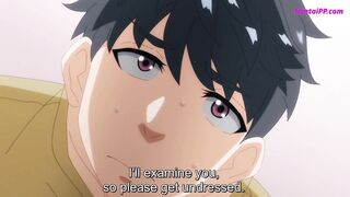 Horny Slut Doctor Gets Fucked By Patient On The Consulting Table ( Anime )