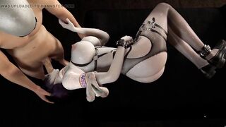 3D Huge Boobs Slut Naked Her Perfect Ass Got Fucked by Big Dick