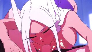 Mirko In Cowgirl And Blowjob With Huge Cum In Mouth - Uncensored