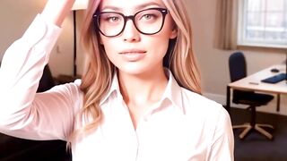 3D AI HQ Breast Expansion Big tits Blonde Firm Tits Solo POV wSound added