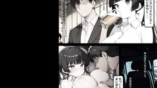 [Full color manga] Big-breasted office lady in uniform cosplay "Inari-san did it again 2"