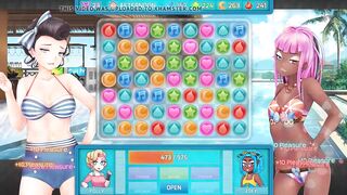 Huniepop 2 Sex with Polly And Zoey...