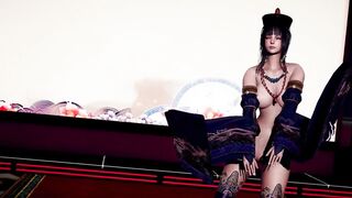 Honey select 2 mmd dance Qian Xing Xu