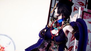 Honey select 2 mmd dance Qian Xing Xu