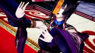 Honey select 2 mmd dance Qian Xing Xu