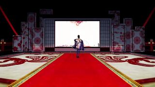 Honey select 2 mmd dance Qian Xing Xu