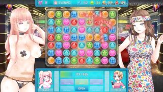 Huniepop 2 Sex with Candy and Polly...