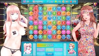 Huniepop 2 Sex with Candy and Polly...