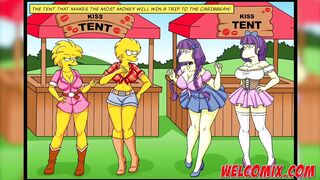 Fuck Tent! Springfield's Carnival has begun! The Simptoons, Simpsons porn