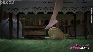 Down the rabbit's hole - 3D Futanari Animation