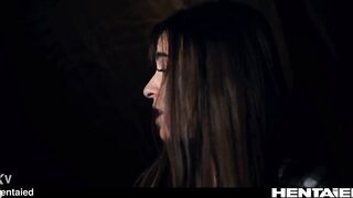 Real Life Hentai - Josephine Jackson is viciously fucked and destroyed by Alien Monster