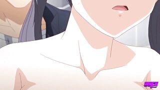Hentai Pros - Tomoya Makes Kisara, Iori & Momoka Cum With A Remote Controlled Vibrator & His Dick