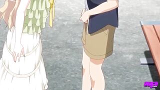 Hentai Pros - Tomoya Makes Kisara, Iori & Momoka Cum With A Remote Controlled Vibrator & His Dick