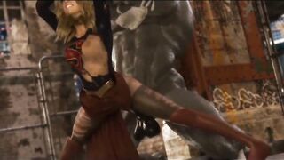 3D ANIMATED HENTAI monster with big cock // hard fuck