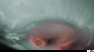 Hot mulatto chick fucked in all holes by Alien monsters