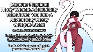 Preview: (Monster Playtime) Woman Fucked Relentlessly By Alien Creature (Erotic Audio) | MethodASMR