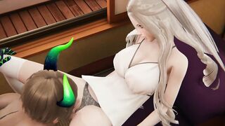 Cute Girl Moaning - Pussy Licking (3D Hentai)