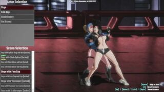 Ophelia Plays 'Pure Onyx' - Animation Gallery - Onyx & Fem Cop (No Commentary)