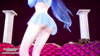 [MMD] SUNMI - Heart Burn Kaisa Sexy Kpop Dance League Of Legends KDA Uncensored Hentai R18