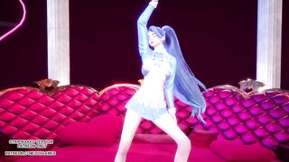 [MMD] SUNMI - Heart Burn Kaisa Sexy Kpop Dance League Of Legends KDA Uncensored Hentai R18