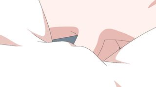 Хината и Наруто секс куноичи аниме хентай анимация большая грудь боруто камшот кремпай косплей соски