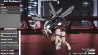 Ophelia Plays 'Pure Onyx' - Animation Gallery - Onyx & 2 Vioreapers (No Commentary)