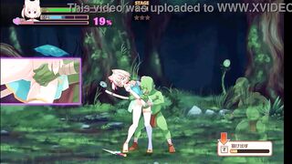 Cute blonde in hentai ryona sex with green men in Stray c of belhein new hentai gameplay