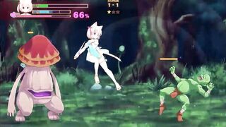 Cute blonde in hentai ryona sex with green men in Stray c of belhein new hentai gameplay