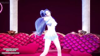 MMD SUNMI - Heart Burn Kaisa Sexy Kpop Dance League Of Legends KDA Uncensored Hentai R18