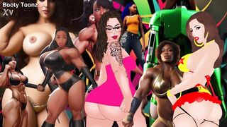 Watch the hottest hip hop big booty hentai porn cartoons on bootyToonz